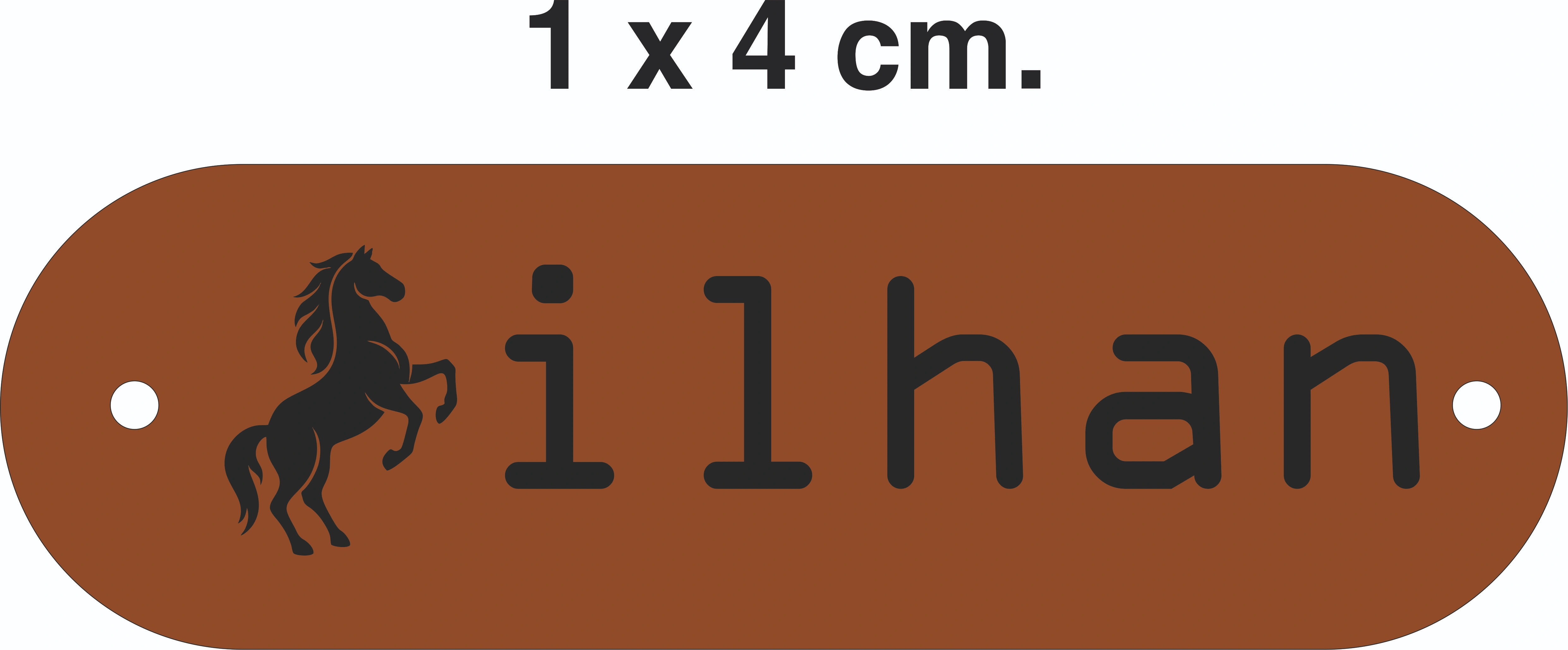 Deri Etiket 4x1 (100) Adet