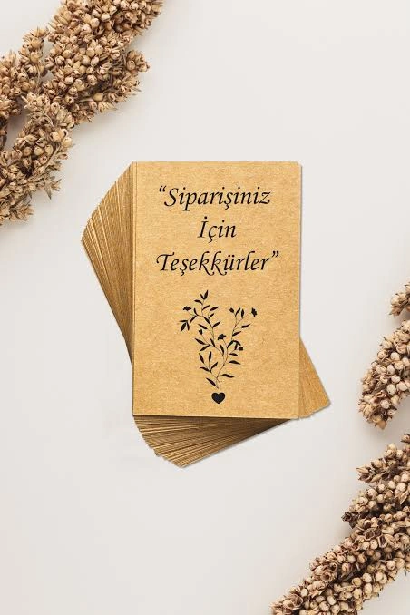 KRAFT HEDİYELİK KARTON 100 ADET 